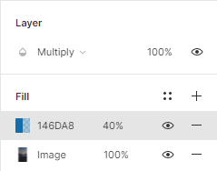 Colour overlay settings