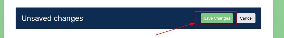 New Series Save Button