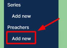 New preacher button