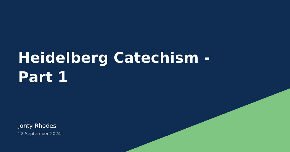 HEIDELBERG CATECHISM FOR TEENS visual data 7