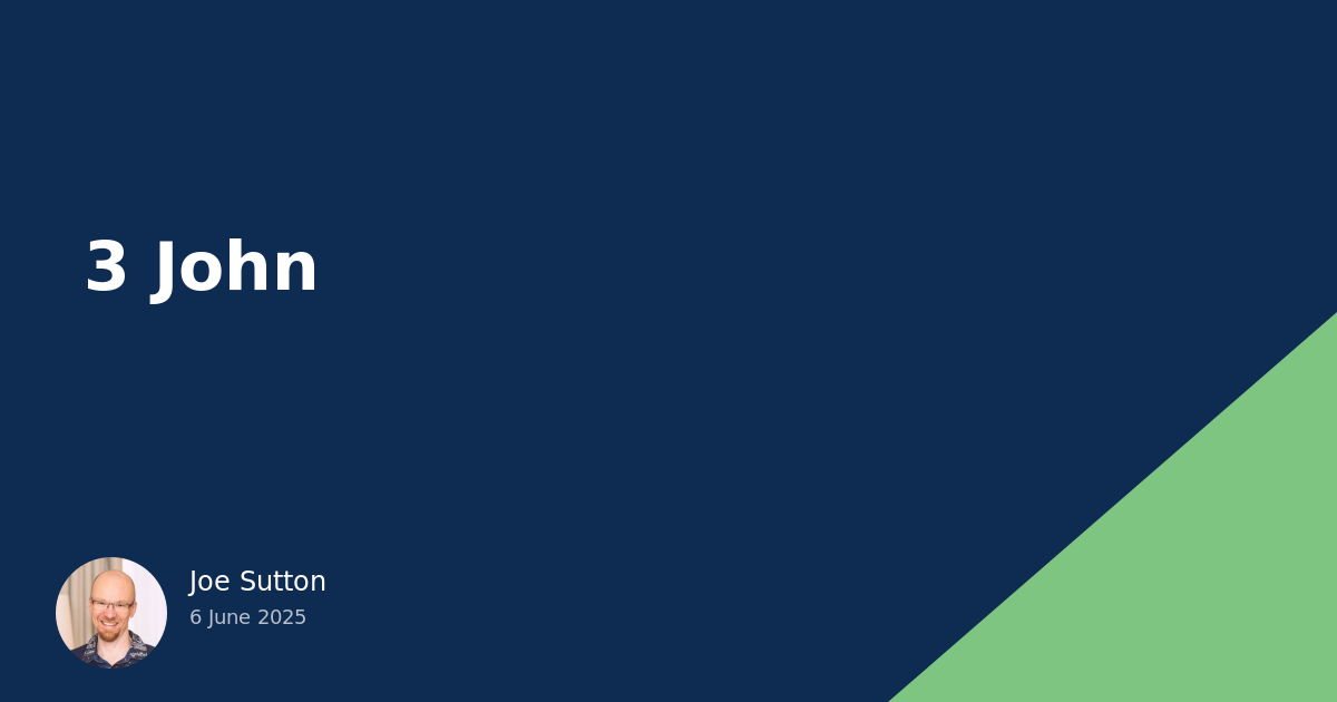 3 John